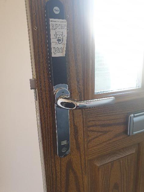 Yale Keyfree (discontinued) Smartlock repaired and good for a few more years