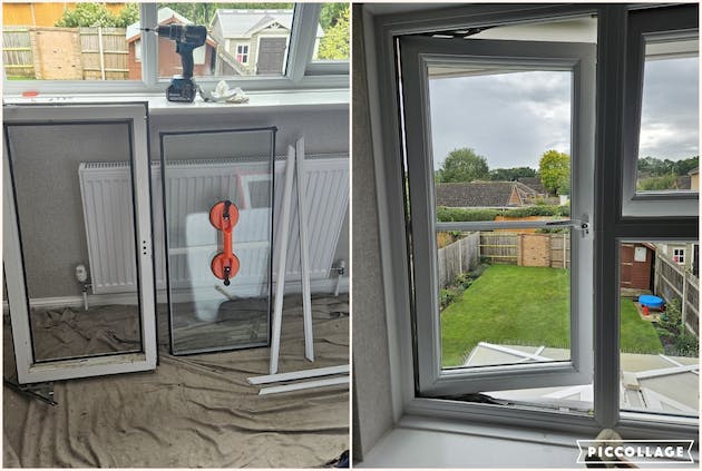 Bedroom window was jammed shut due to a gearbox failure; opened non-destructively, new gearbox fitted and all good again. #locknsecure #chineham