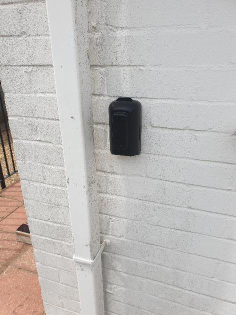 Police Approved keysafe with weather cover