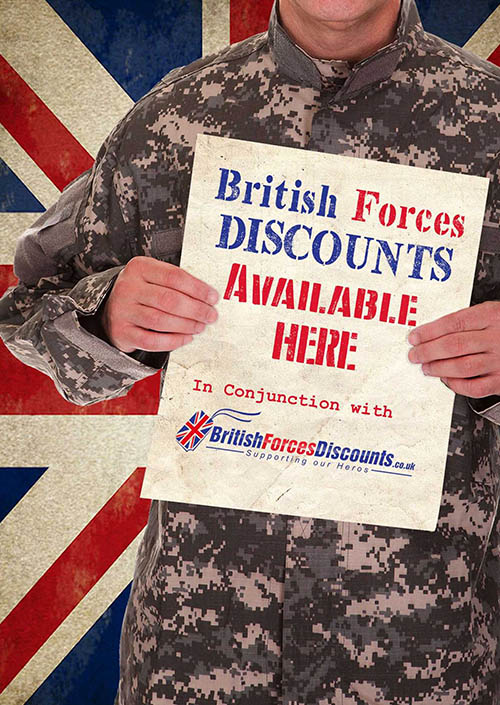 British Forces discount